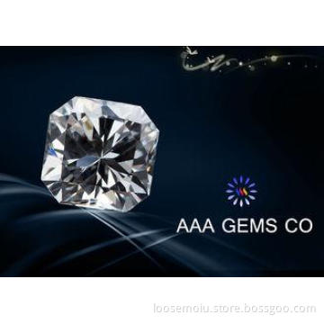 5mm Colorless Loose Moissanite 0.5 CT Fancy Cutting Shape F